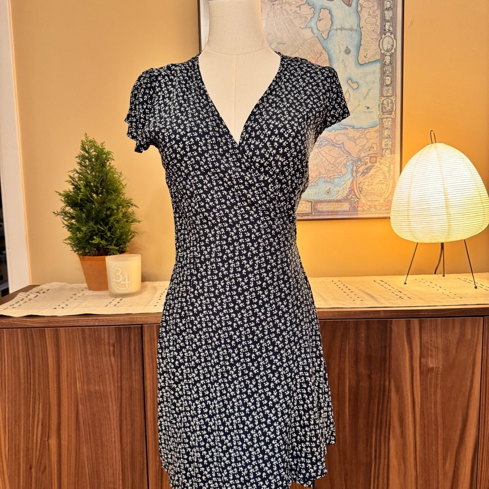 Brandy Melville Floral Wrap Dress